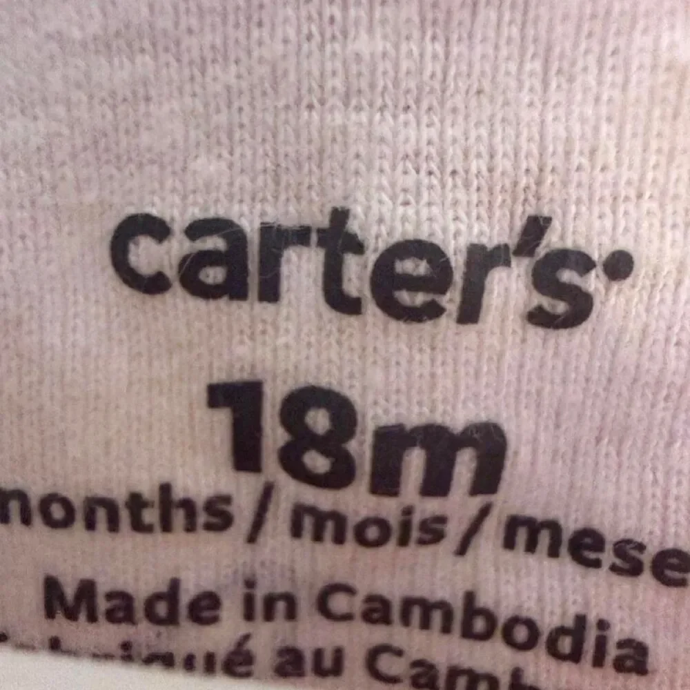 Carters Baby girl 4 piece Onesie/ 2 Leggins Bundle 18 Month